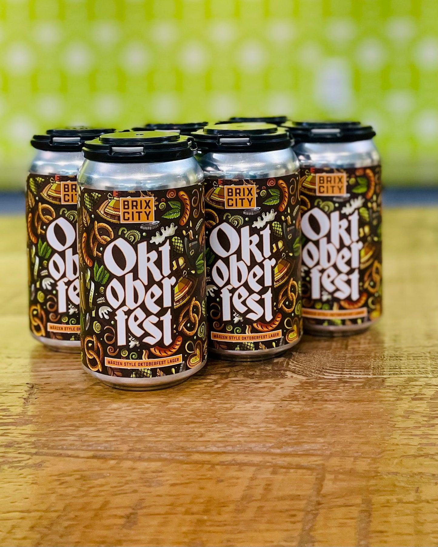 Brix City Oktoberfest, Märzen-style Lager - 6 Pack, 12oz Cans