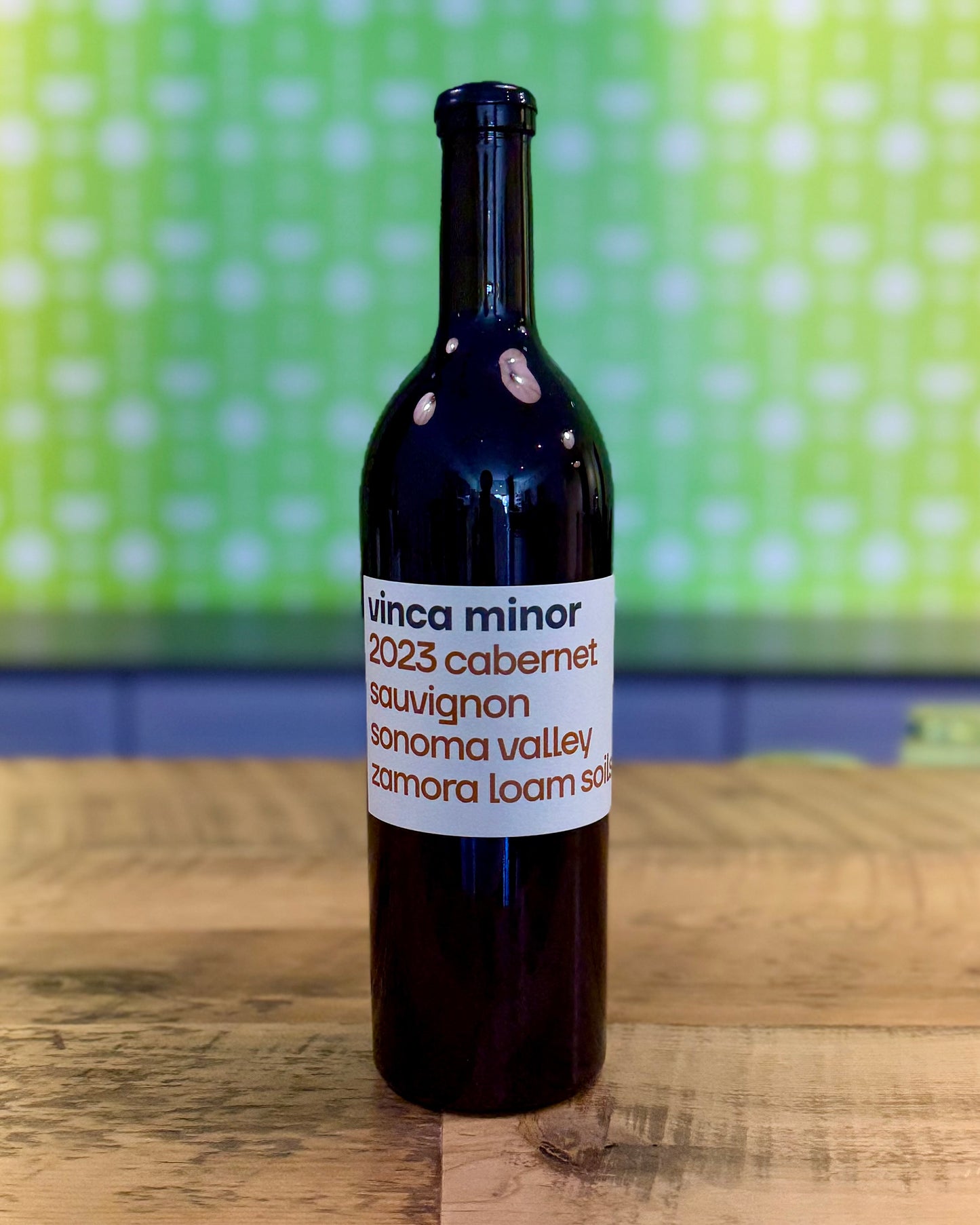 Vinca Minor - Cabernet Sauvignon Zomora Loam Soil Sonoma Valley 2023