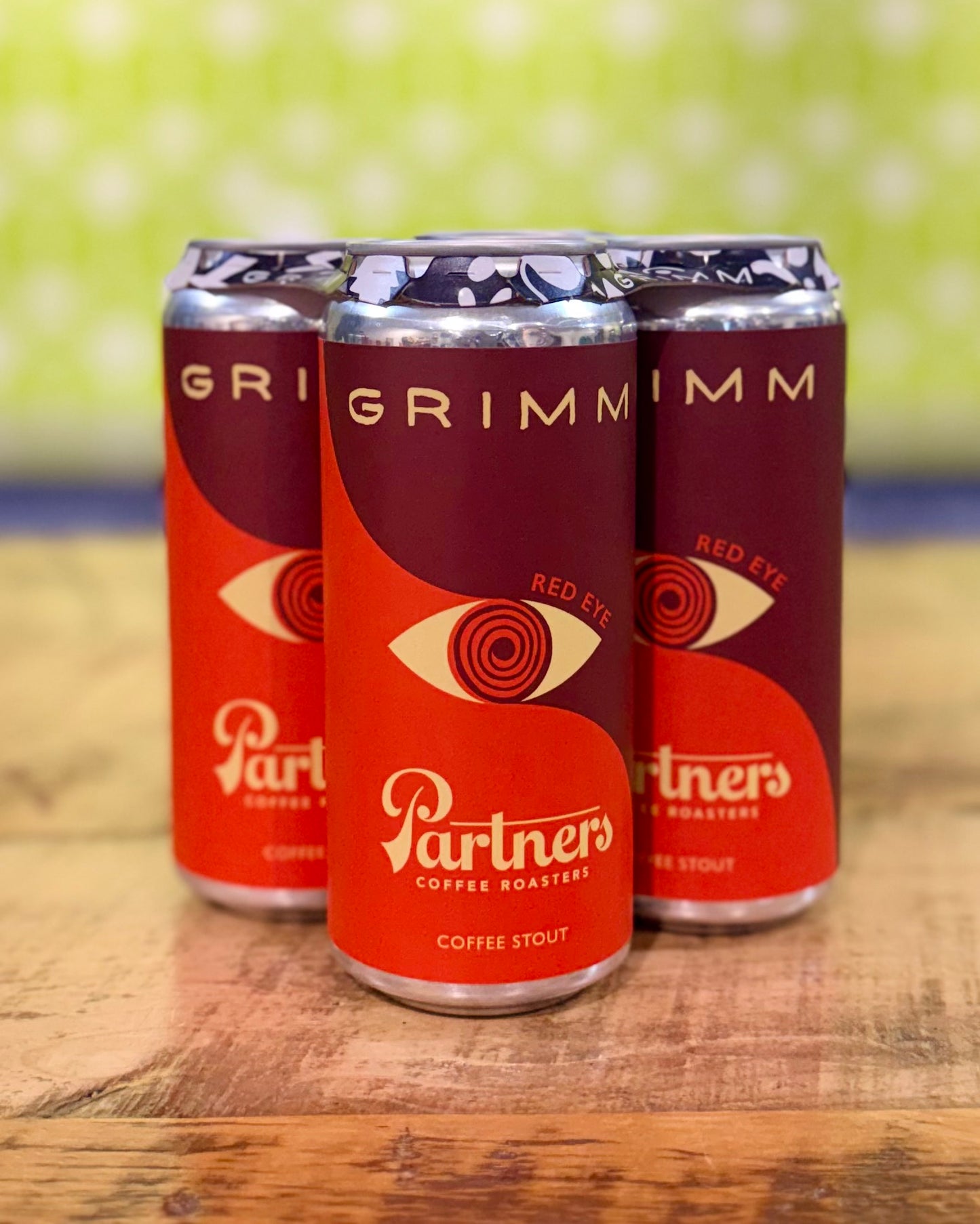 Grimm - Red Eye Stout - 4 Pack, 16oz Cans