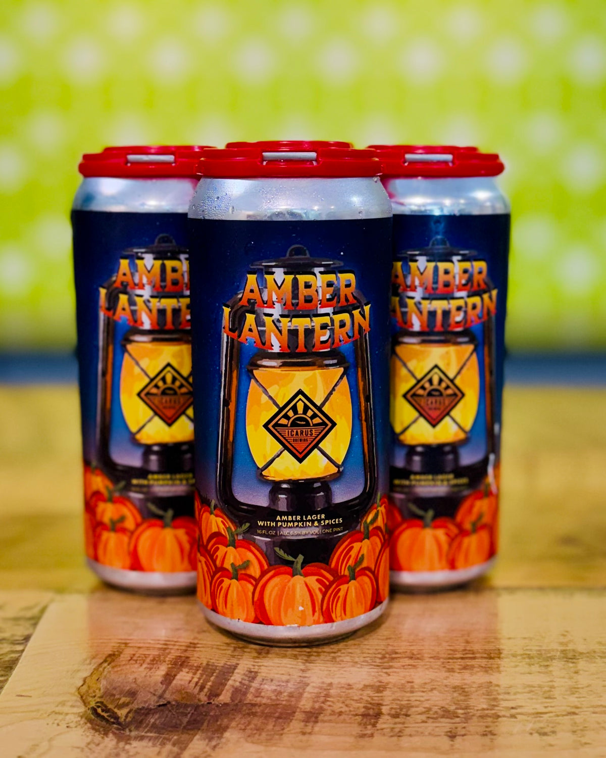 Icarus Brewing - Amber Lantern, 4 Pack, 16oz Cans