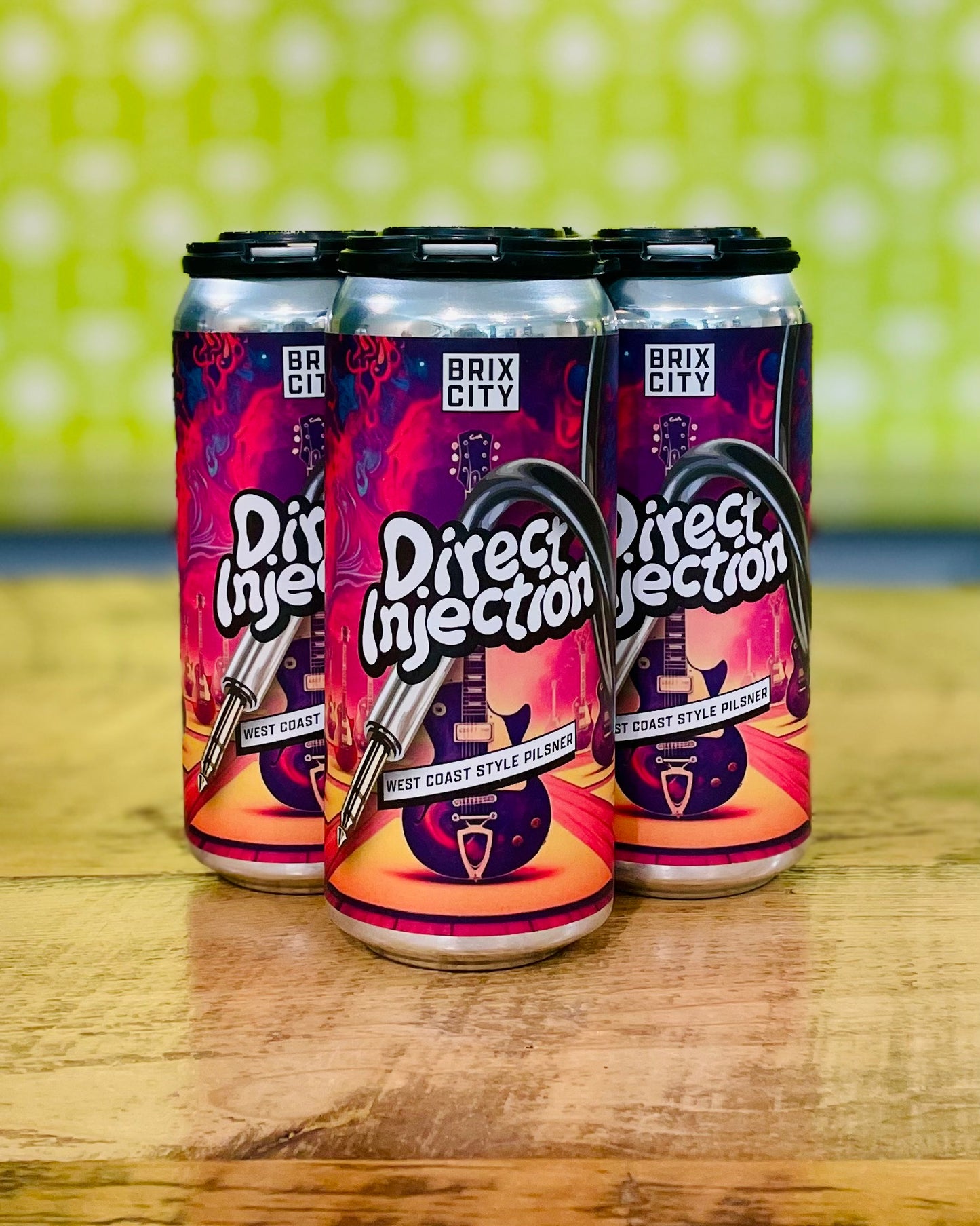 Brix City Brewing, Direct Injection West Coast -Style Pilsner - 4 Pack, 16 oz Cans