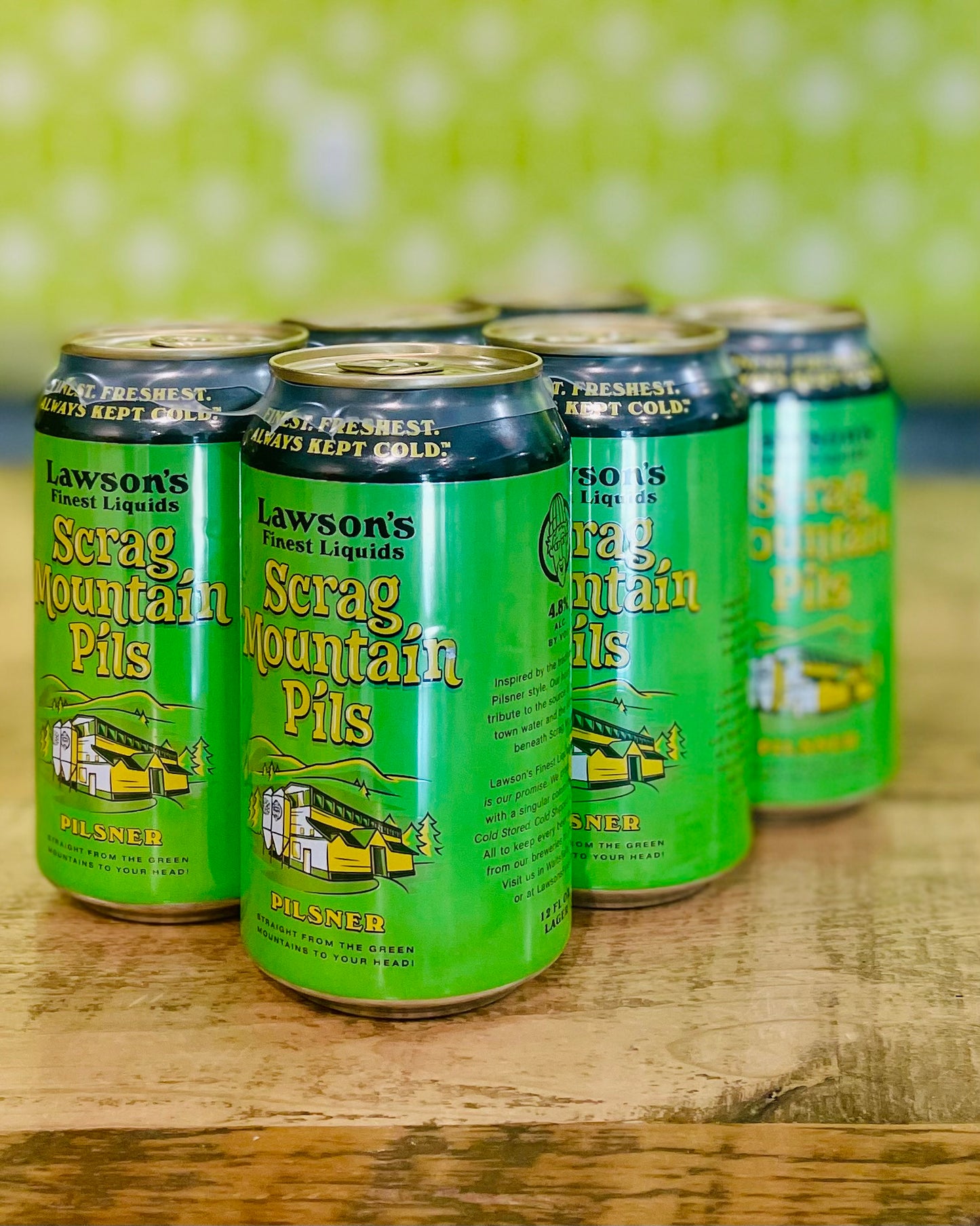 Lawson’s Finest Scrag Mountain Pils - 6 Pack, 12 oz Cans