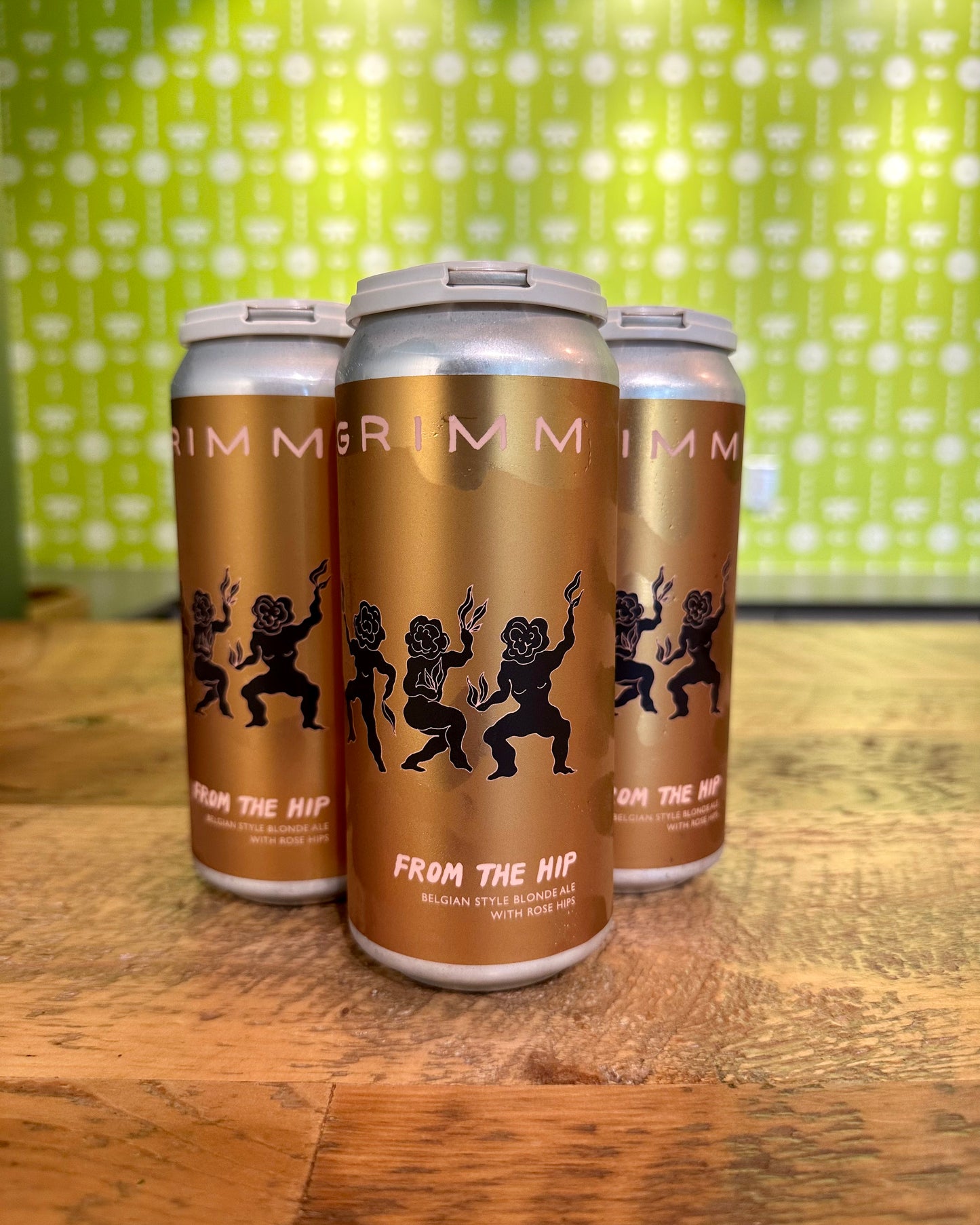 Grimm Ales, From the Hip Belgian Blonde - 4 Pack, 16oz Cans