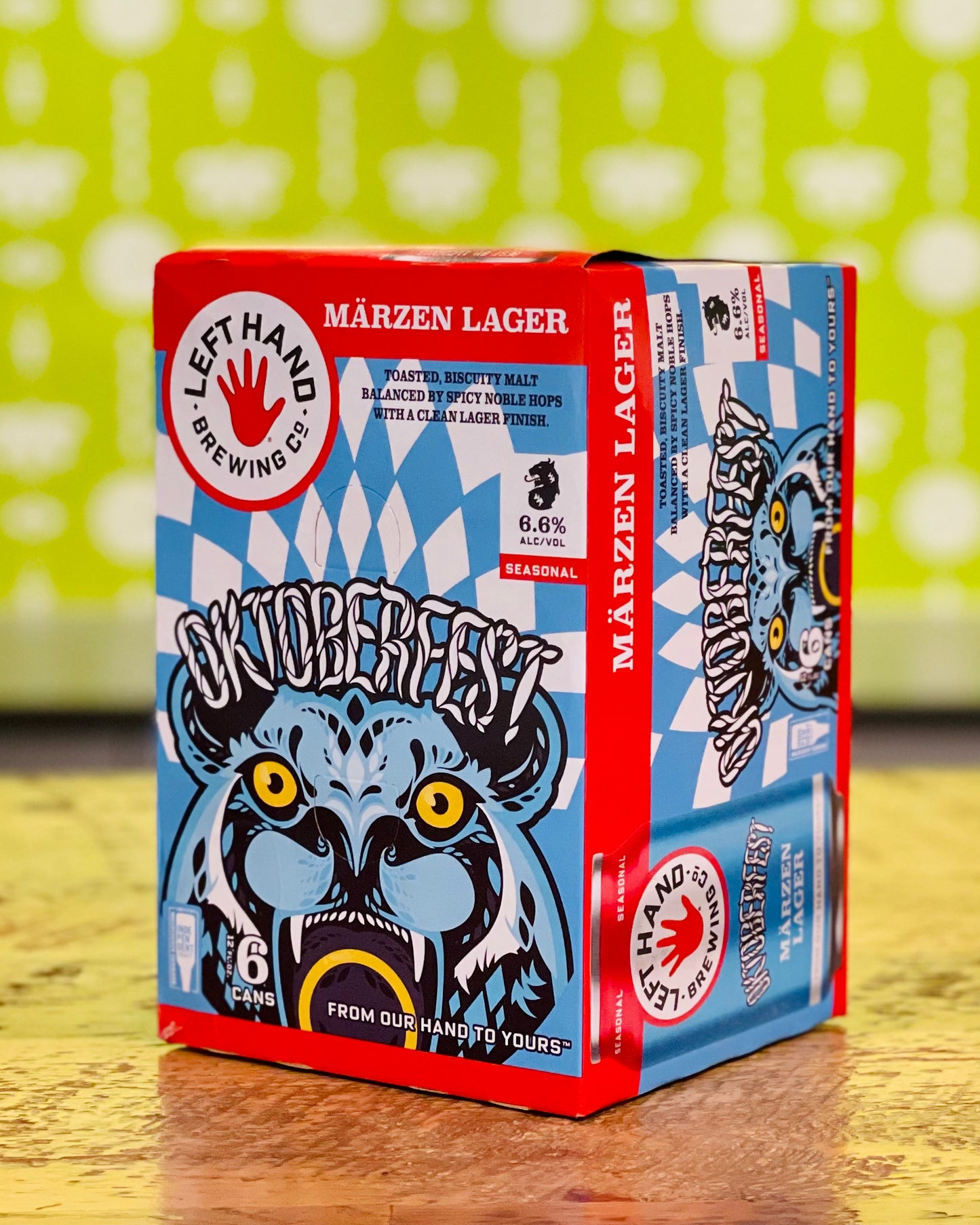 Left Hand Brewing, Oktoberfest - 6 Pack, 12oz Cans