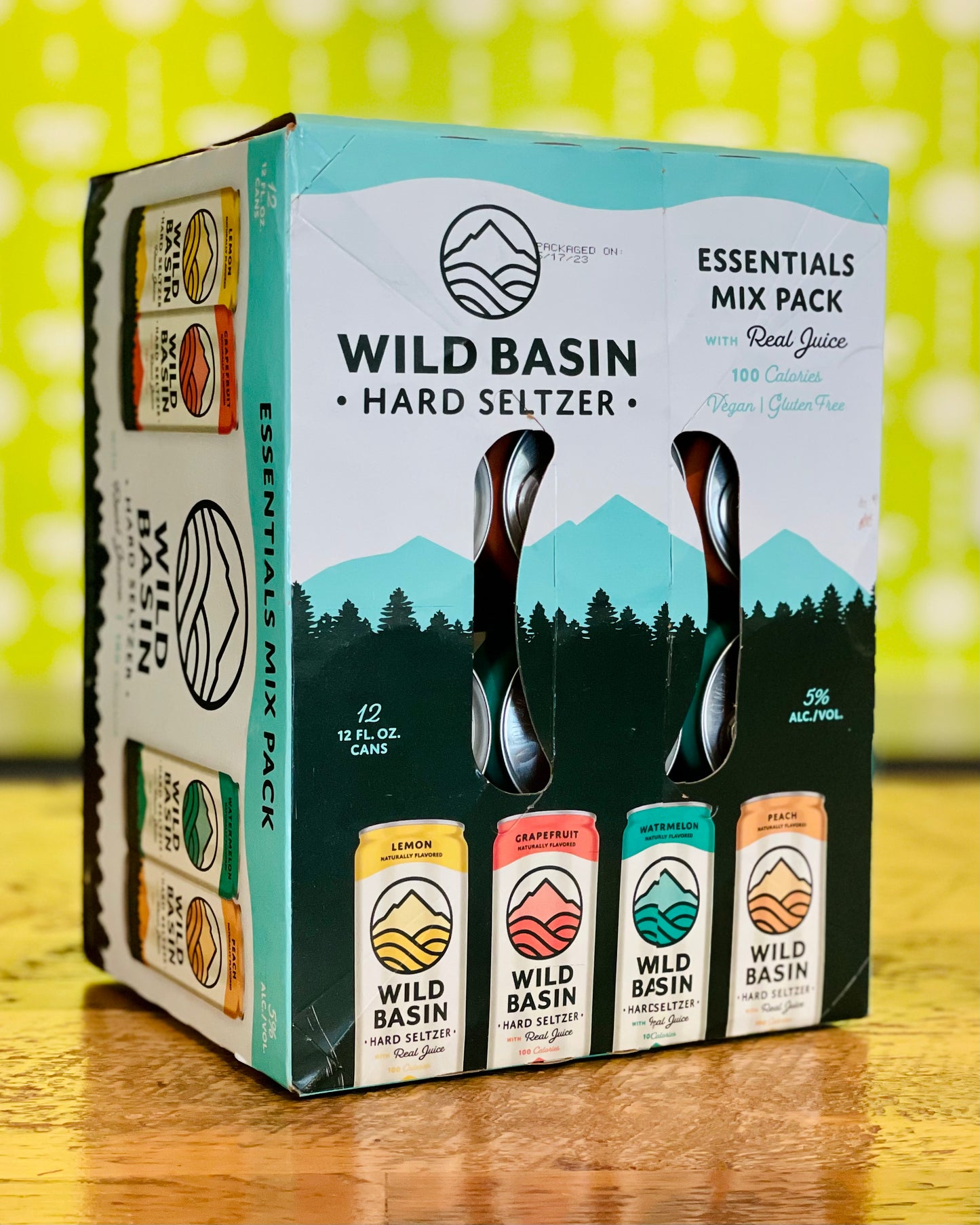 Wild Basin Hard Seltzer Variety Pack - 12 Pack, 12 oz Cans