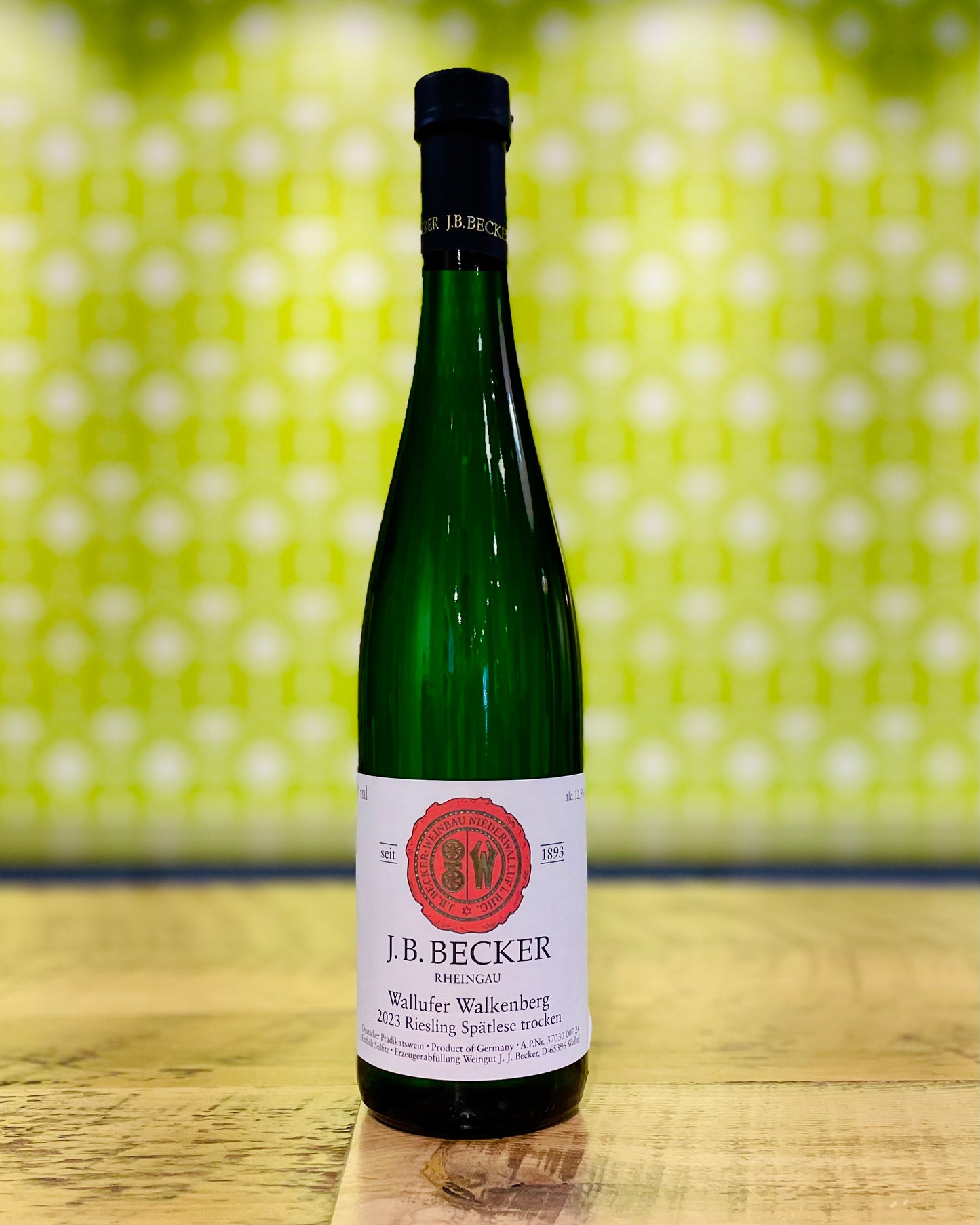 J.B. Becker - Riesling Walkenberg Spatlese Trocken 2023