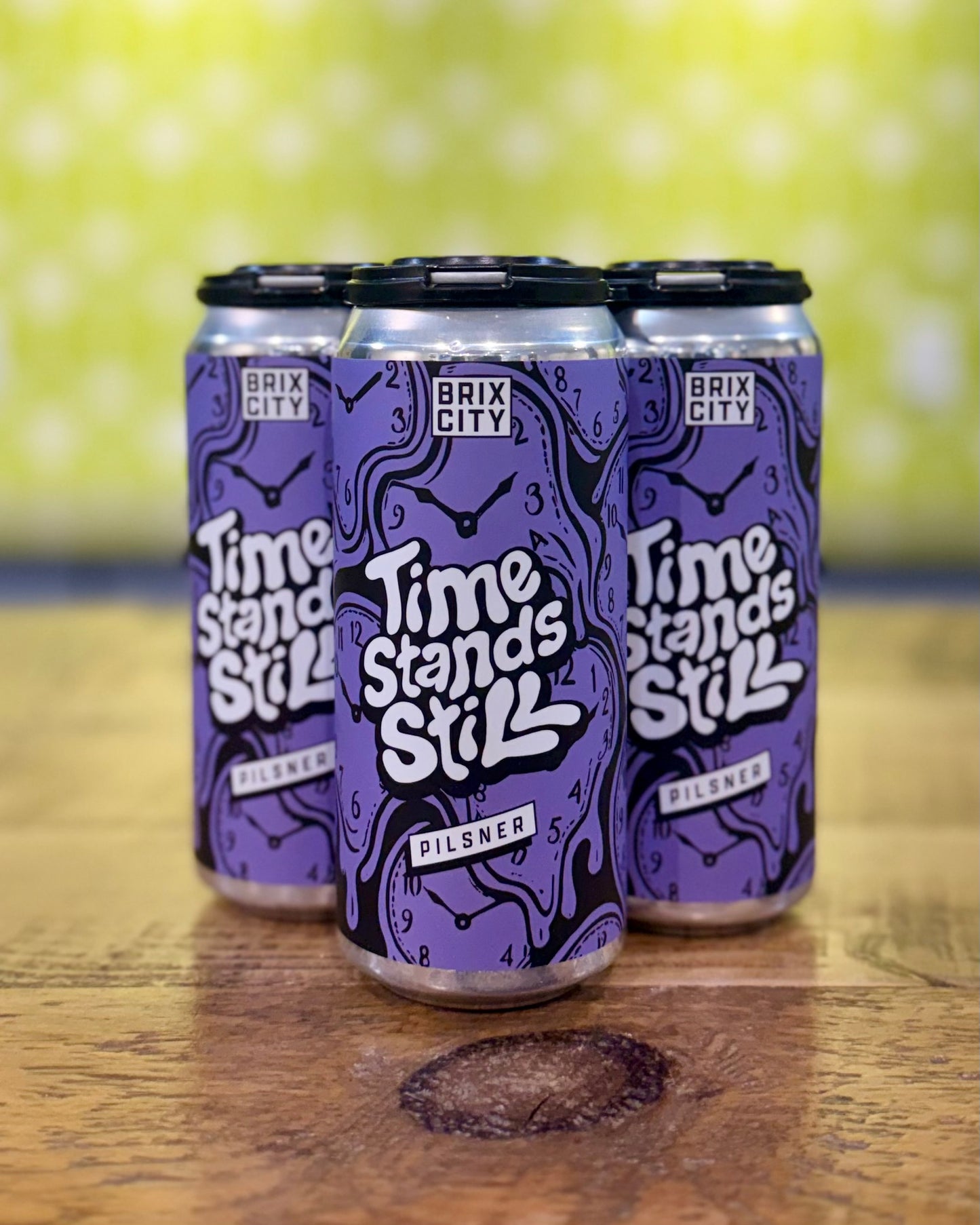 Brix City Time Stands Still Pilsner - 4 Pack, 16oz Cans