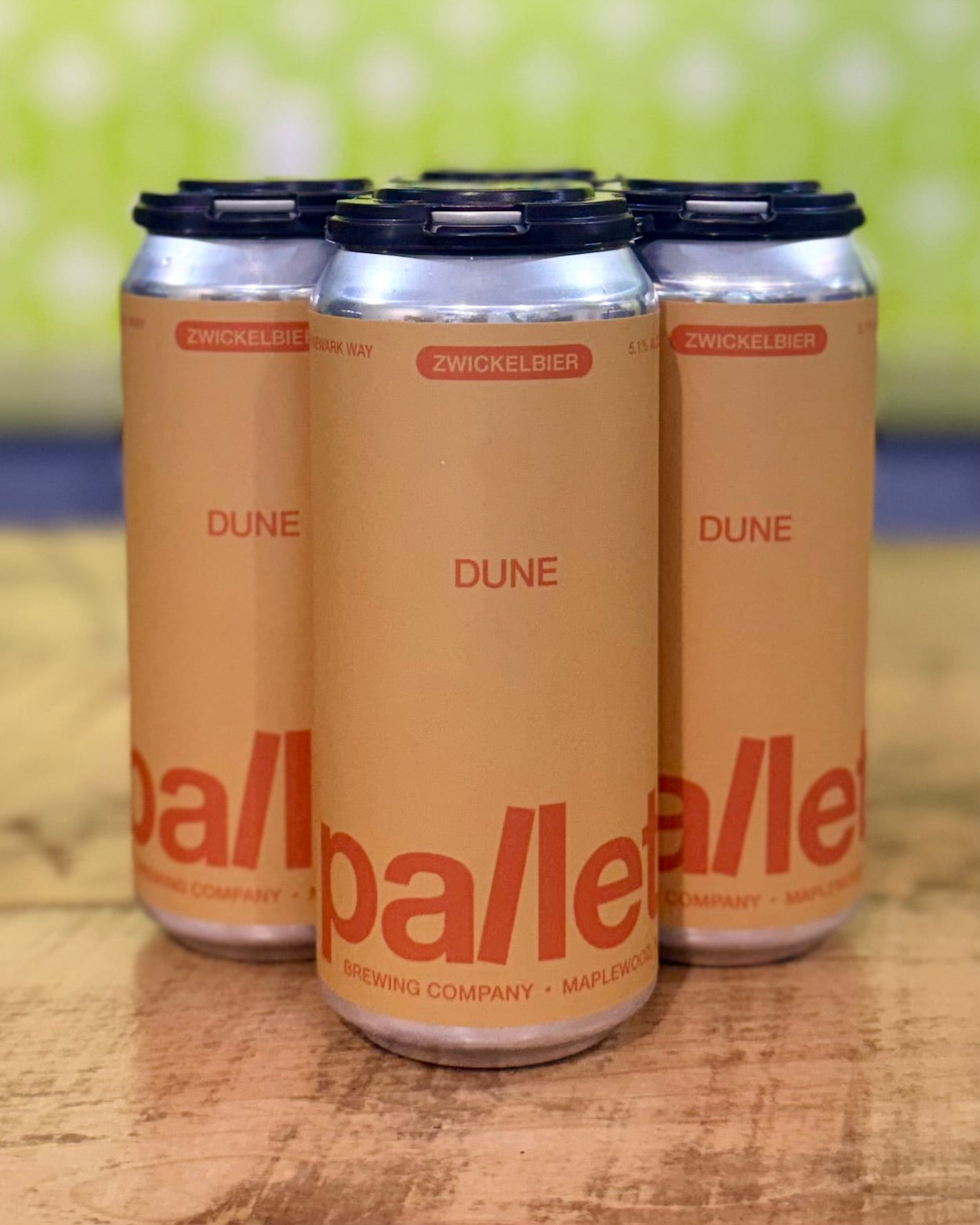 Pallet Brewing Dune, Zwickelbier Lager - 4 Pack, 16 oz Cans