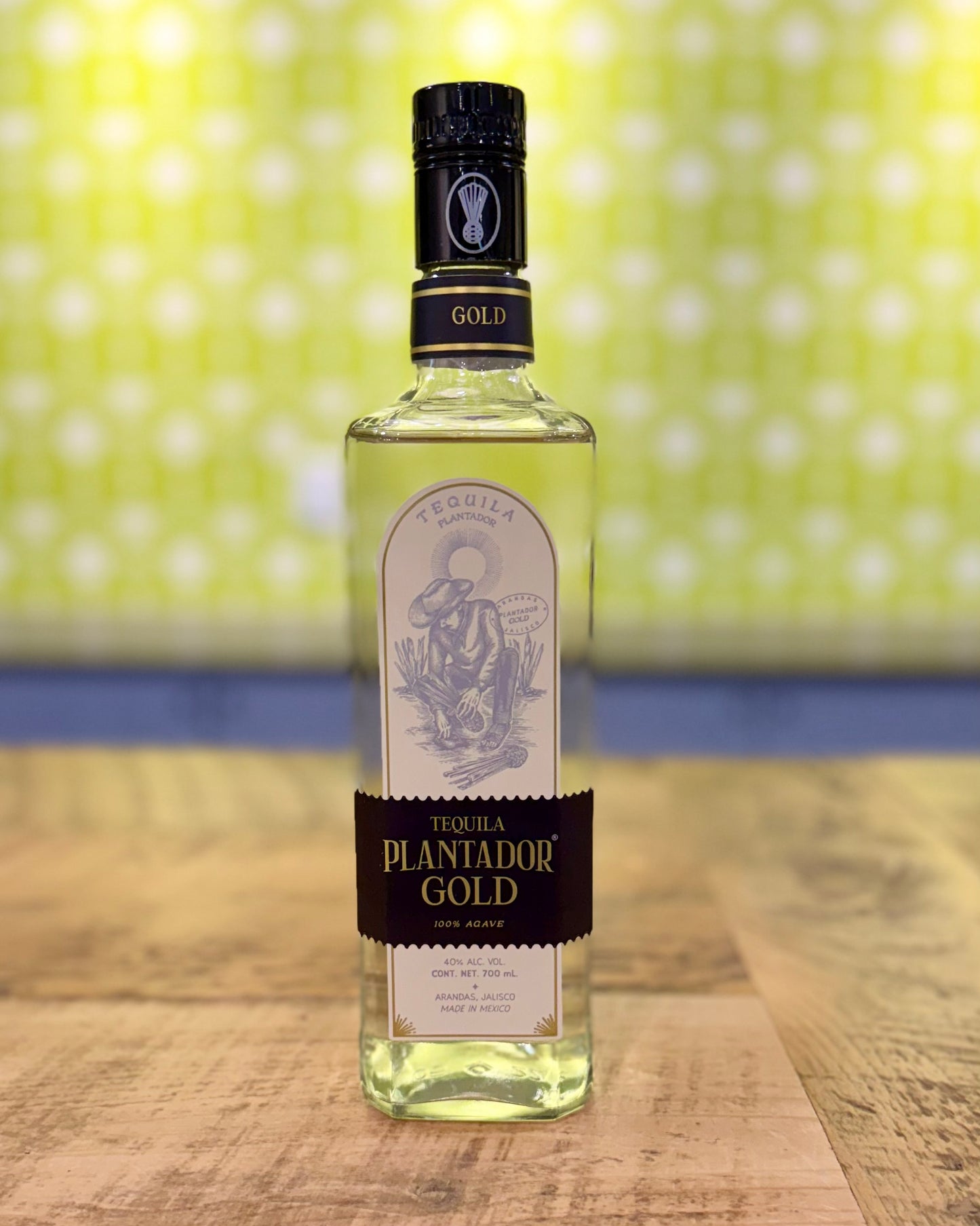 Tequila Plantador - Gold Tequila 100% Agave 750 ml