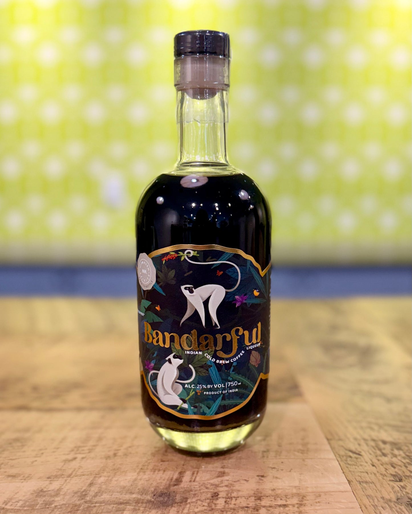 Bandarful Indian Cold Brew Coffee Liqueur 750 ml