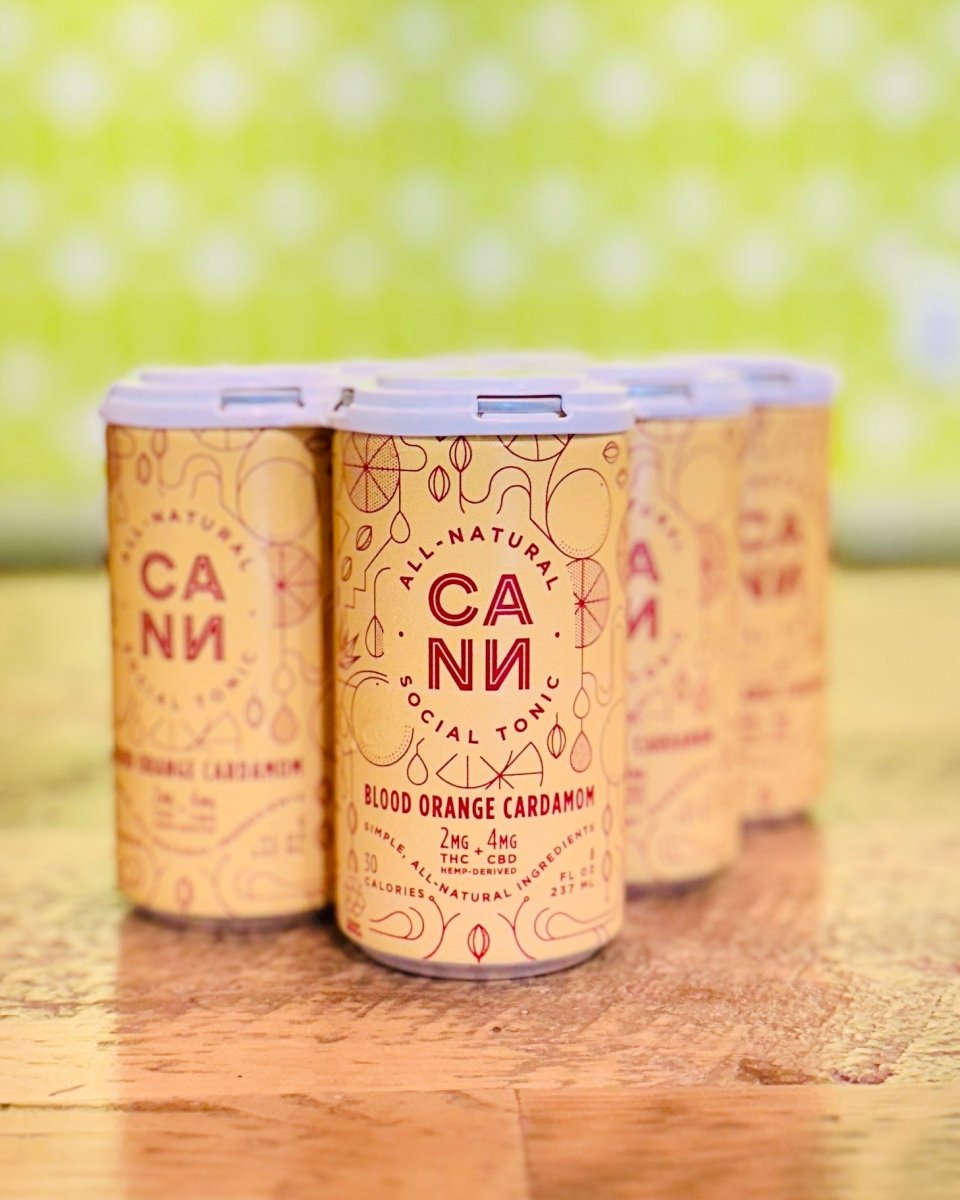 CANN 2MG Blood Orange Cardamom THC Drink - 6 Pack, 8oz Cans - #neighbors_wine_shop#