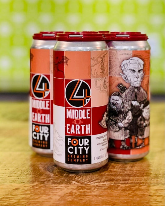 Four City Brewing Middle Earth DIPA - 4 Pack, 16oz Cans - #neighbors_wine_shop#