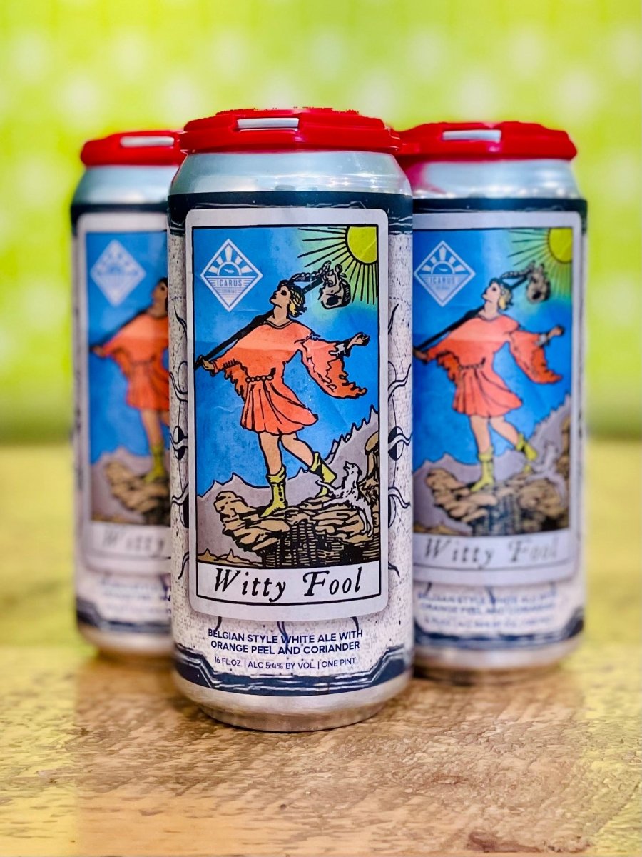 Icarus Brewing - Witty Fool Belgian White Ale, 4 Pack, 16oz Cans - #neighbors_wine_shop#