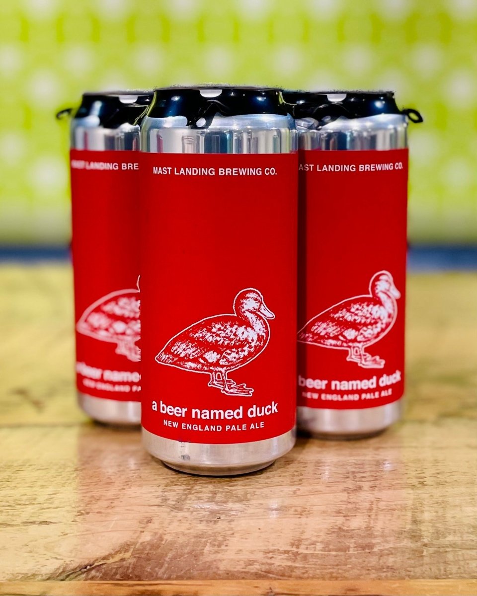 Mast Landing A Beer Named Duck - 4 Pack, 16oz Cans - #neighbors_wine_shop#