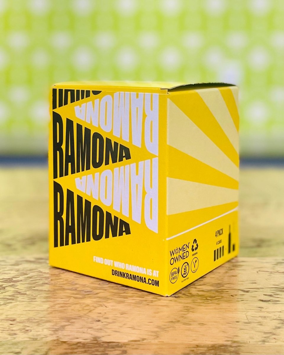 Ramona - Meyer Lemon Wine Spritz, 4 pack 250ml cans - neighbors_wine_shop