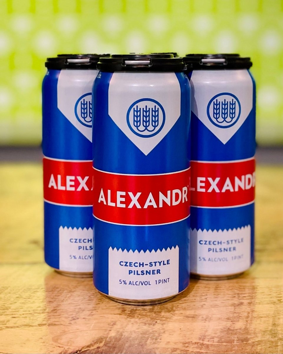Schilling Beer Co. Alexandr Czech Pilsner - 4 Pack, 16oz Cans - #neighbors_wine_shop#