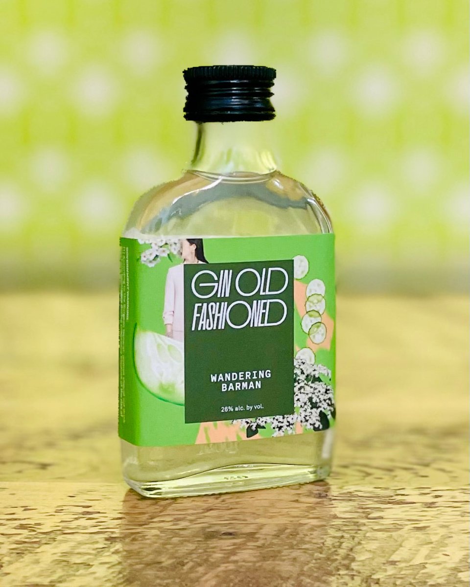 Wandering Barman Cucumber Gin Old Fashioned - 100ml Bottle - #neighbors_wine_shop#