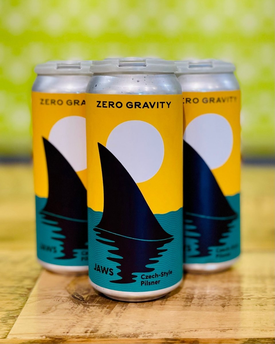 Zero Gravity Jaws Pilsner - 4 Pack, 16oz Cans - neighbors_wine_shop