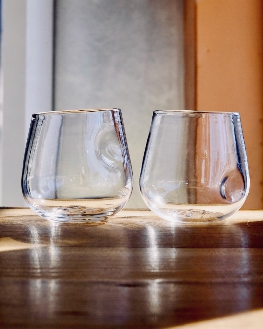 Andrew O. Hughes White Wine Glasses, Set of 2