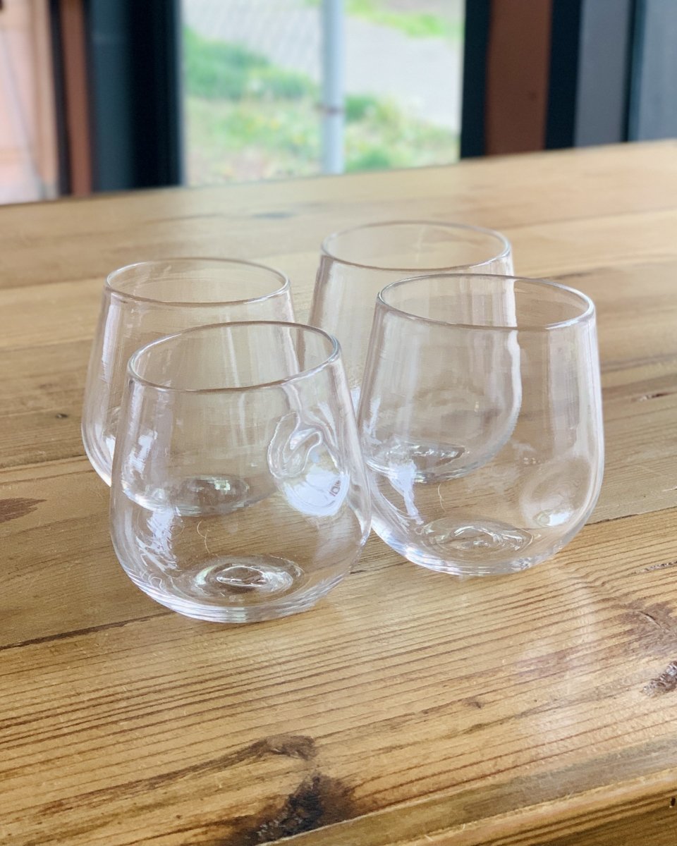 Andrew O. Hughes Wine Glass 4 Pack - 2 Red and 2 White - #neighbors_wine_shop#
