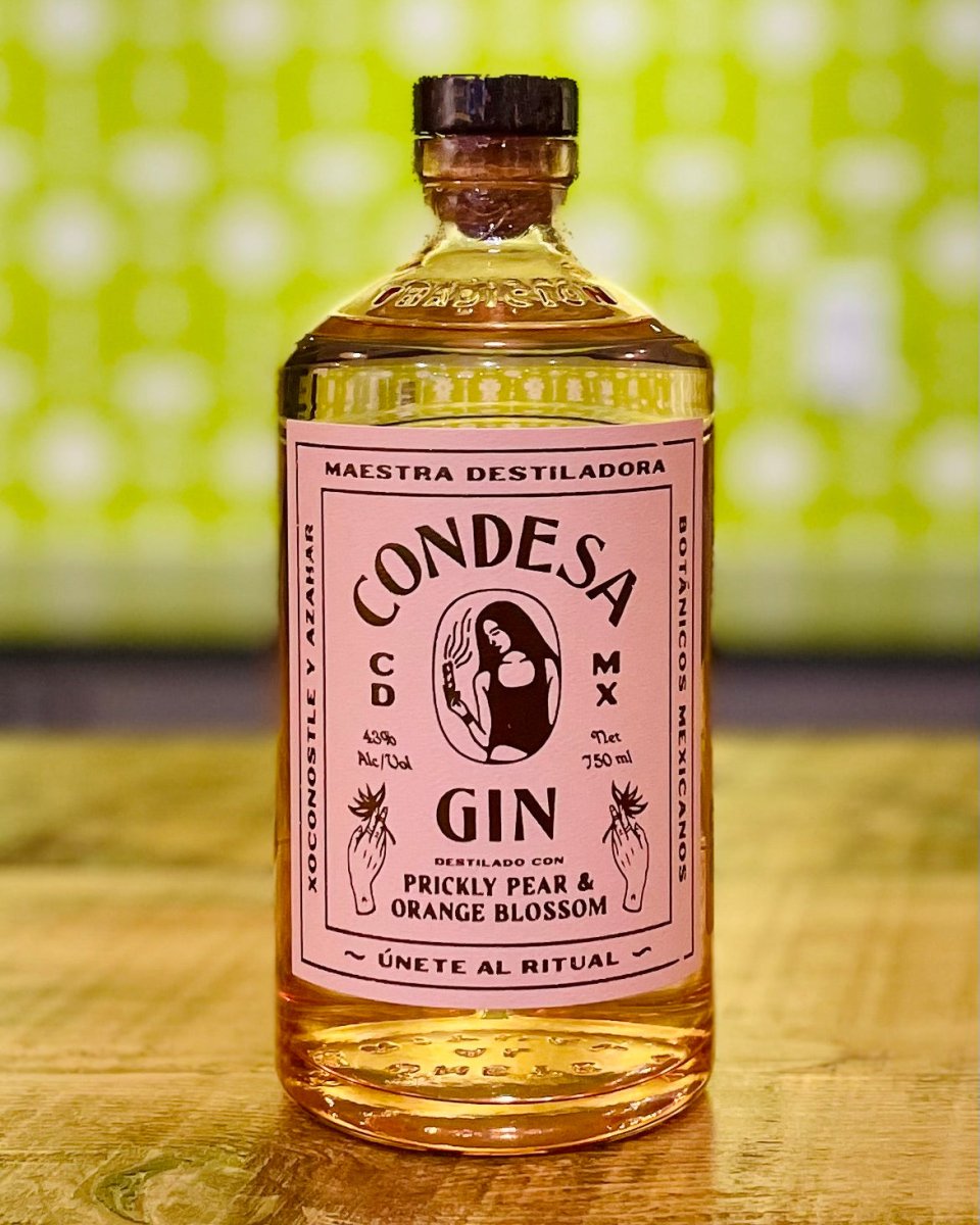 Condesa Gin - Prickly Pear & Orange Blossom Gin - #neighbors_wine_shop#