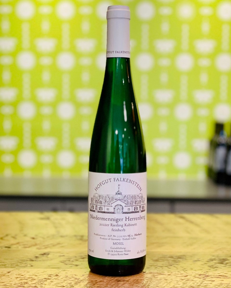 Falkenstein - Niedermenniger Herrenberg Kabinett Feinherb Herbert AP-15 2022 - #neighbors_wine_shop#