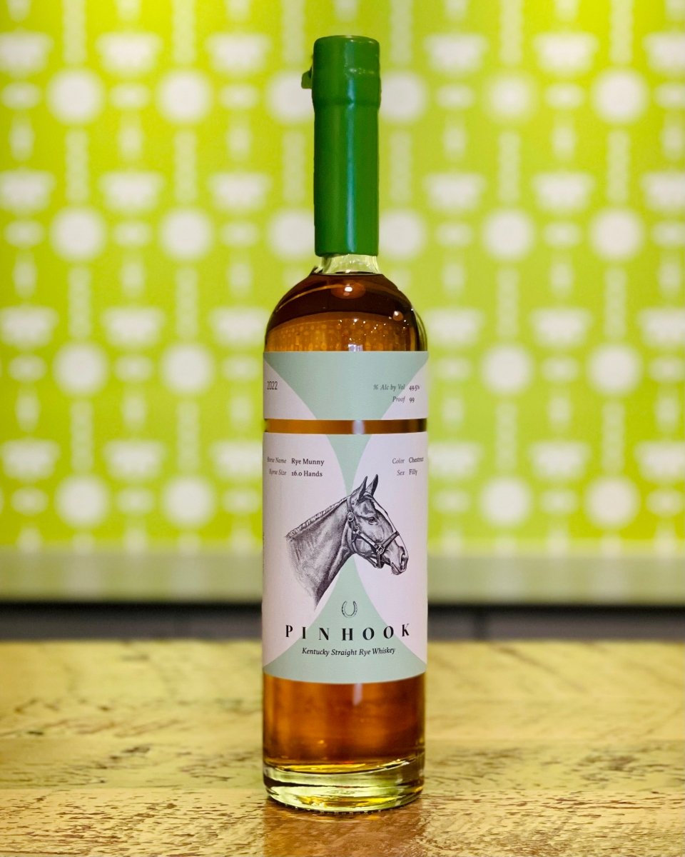 Pinhook 2022 - Flagship Rye Munny Kentucky Straight Rye Whiskey, Green Wax - #neighbors_wine_shop#