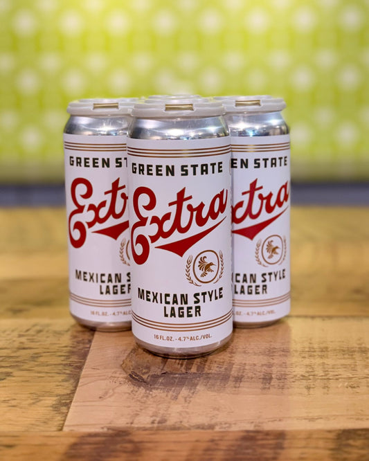 Zero Gravity - EXTRA Green State EXTRA Mex Lager- 4 Pack, 16oz Cans