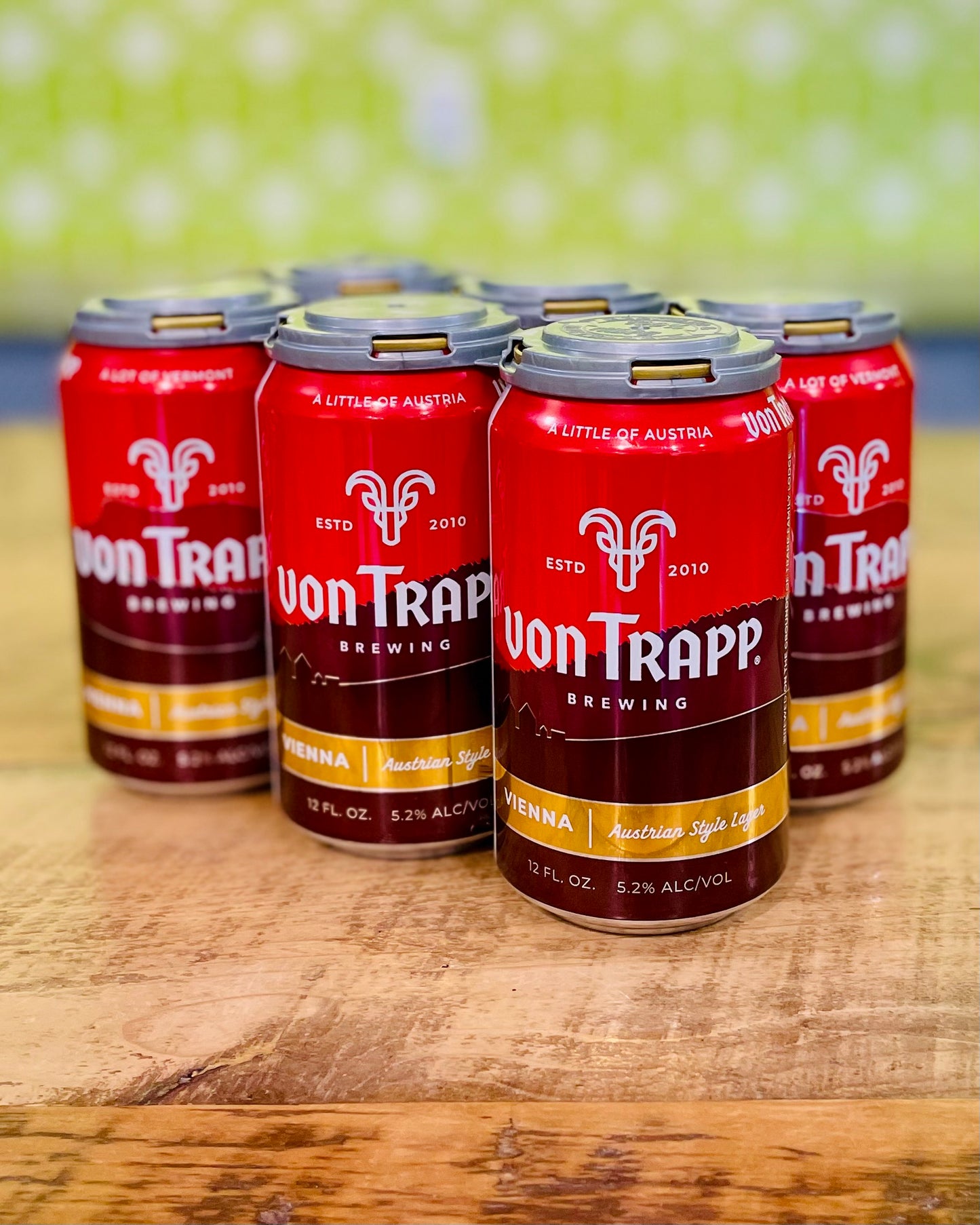 Von Trapp Vienna Austrian Lager - 4 Pack, 16 oz Cans