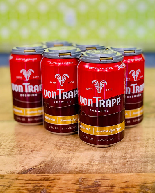 Von Trapp Vienna Austrian Lager - 4 Pack, 16 oz Cans
