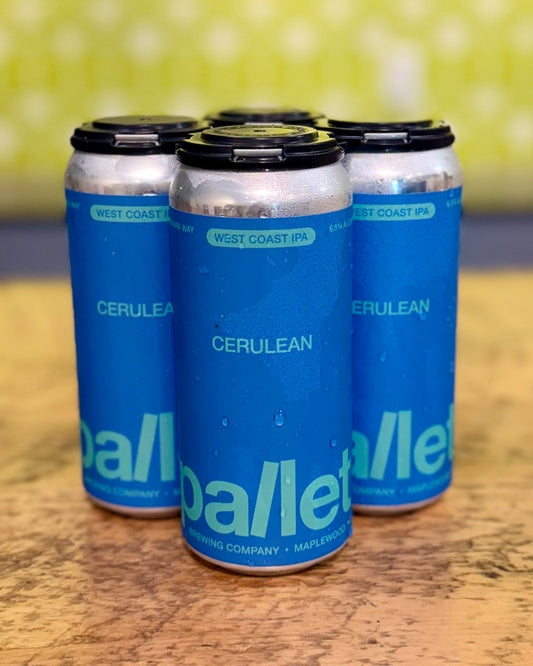 Pallet Brewing Cerulean, West Coast IPA  - 4 Pack, 16 oz Cans