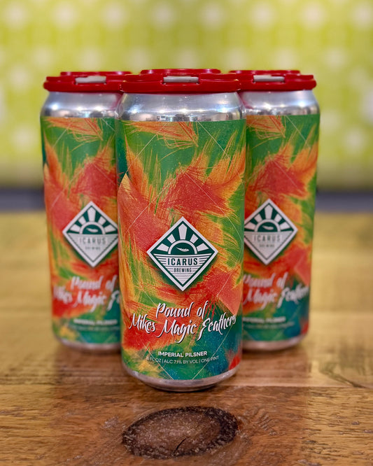 Icarus Brewing - Pound Of Mikes Magic Feathers, 4 Pack, 16oz Cans
