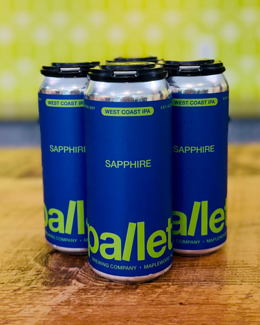 Pallet Brewing Sapphire, West Coast IPA  - 4 Pack, 16 oz Cans