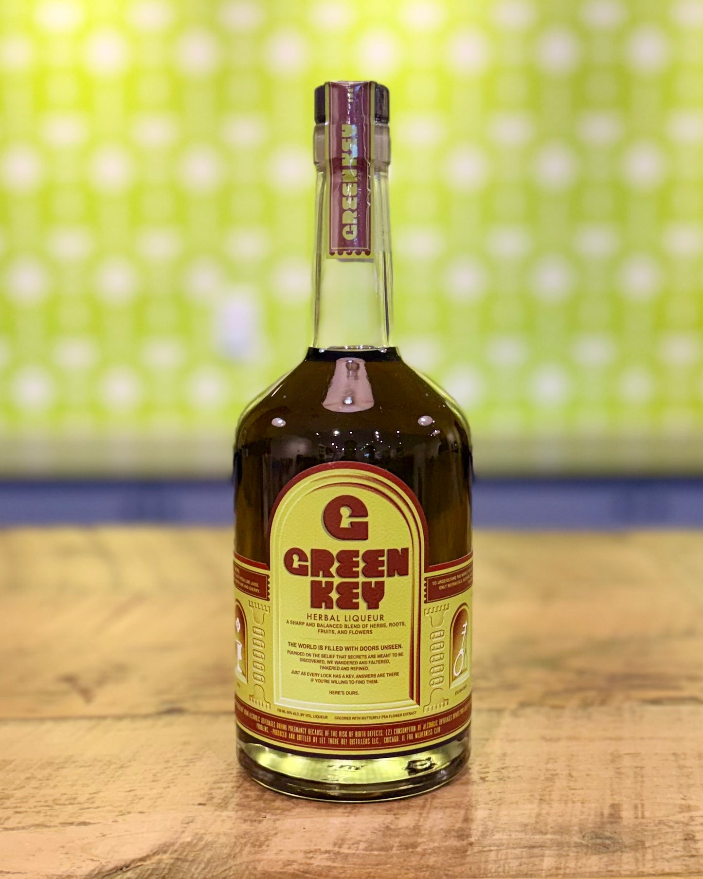 Let There Be! Distillers Green Key Herbal Liqueur NV
