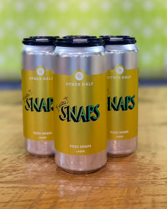 Other Half Brewing - SNAPS YUZU Lager - 4 Pack, 16oz Cans