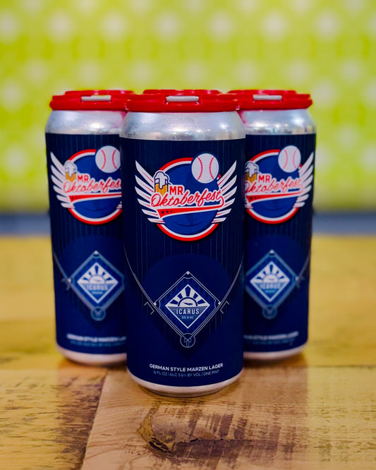 Icarus Brewing - Mr. Oktoberfest Marzen, 4 Pack, 16oz Cans