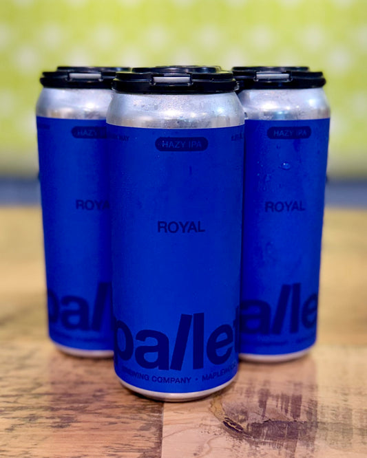 Pallet Brewing Royal: Hazy IPA - 4 Pack, 16 oz Cans