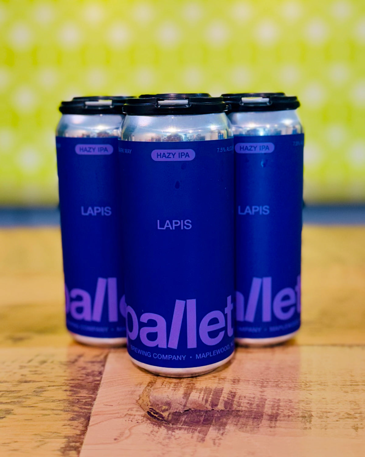 Pallet Brewing Lapis: Hazy IPA - 4 Pack, 16 oz Cans