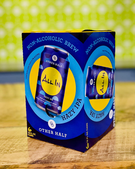 Other Half Brewing - All In IPA, Non-Alcoholic - 6 Pack, 12oz Cans