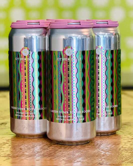 Other Half Brewing - Green Down to the Socks DIPA - 4 Pack, 16oz Cans