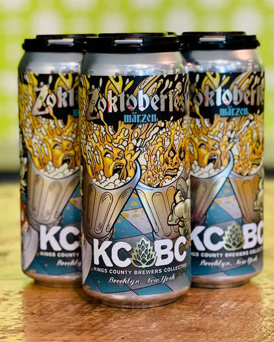 KCBC Zokotoberfest Lager - 4 Pack, 16oz Cans