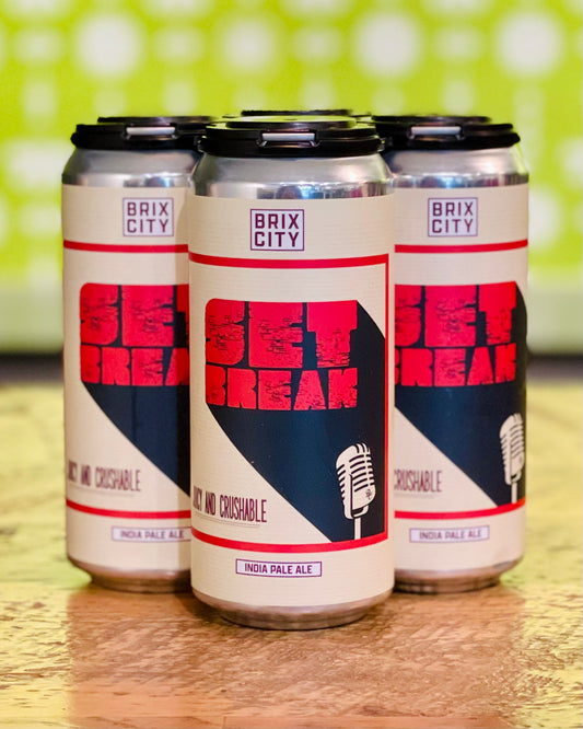 Brix City Brewing Set Break IPA - 4 Pack, 16 oz Cans