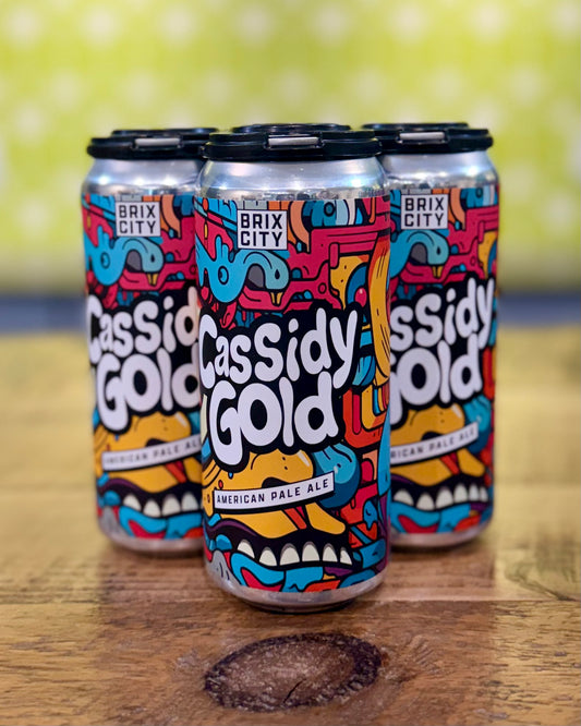 Brix City Brewing Cassidy Gold Ale - 4 Pack, 16oz Cans