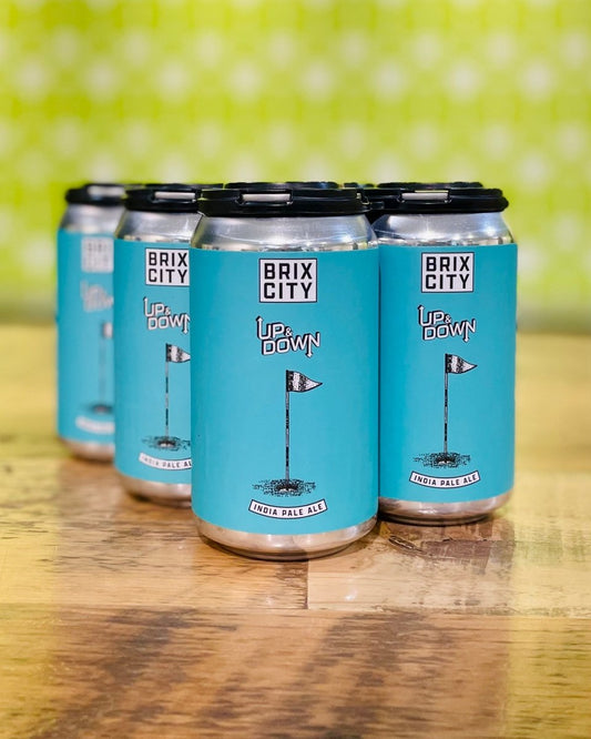Brix City Brewing Up and Down NEIPA - 6 Pack, 12 oz Cans - #neighbors_wine_shop#