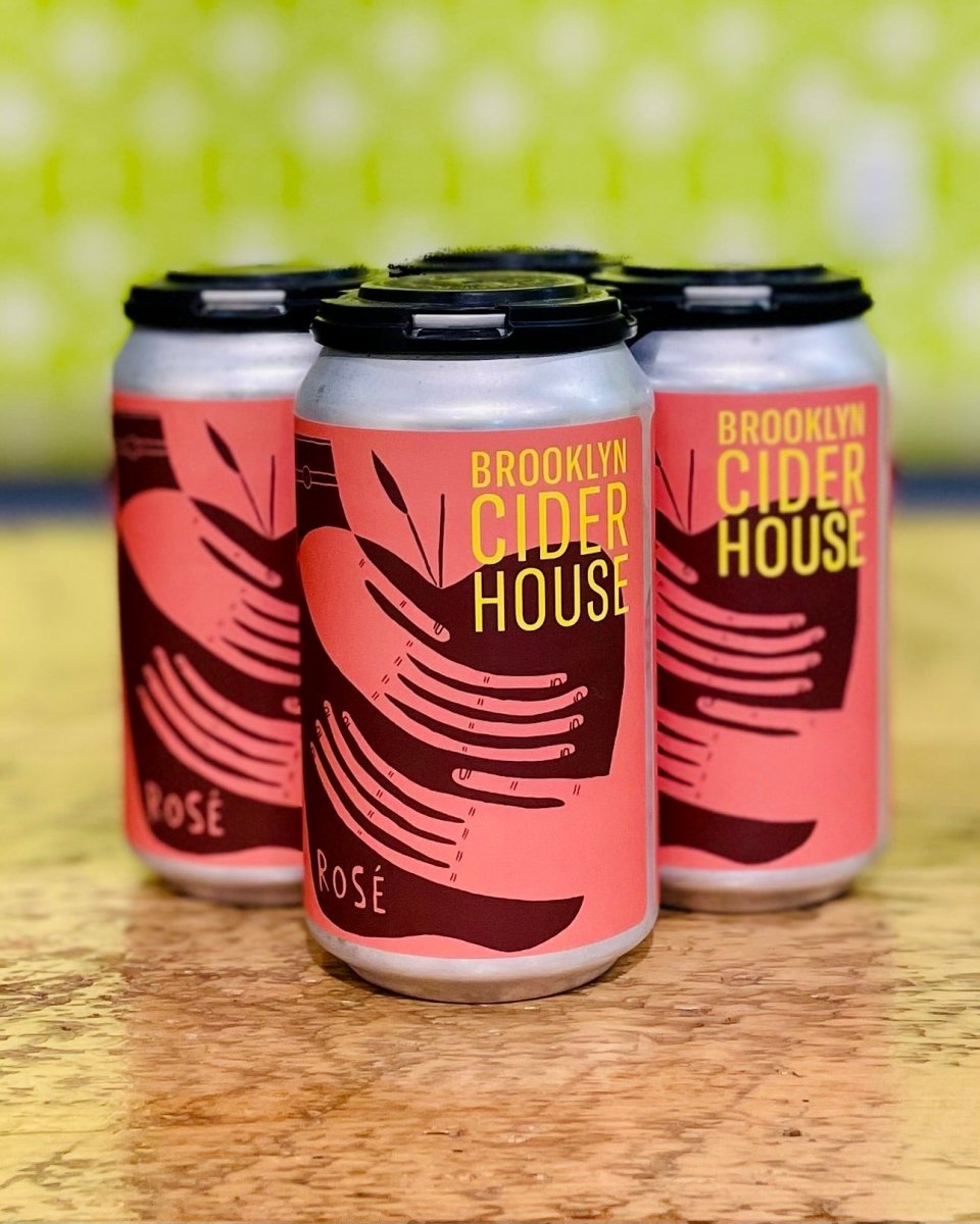 Brooklyn Cider Rose - 4 Pack, 12oz Cans - neighbors_wine_shop