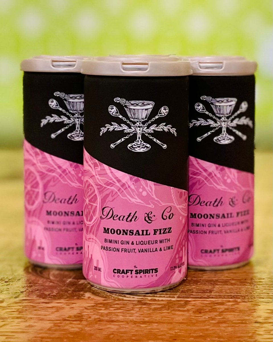 Death & Co. - Moonsail Fizz, 4 Pack, 200ml Cans - #neighbors_wine_shop#