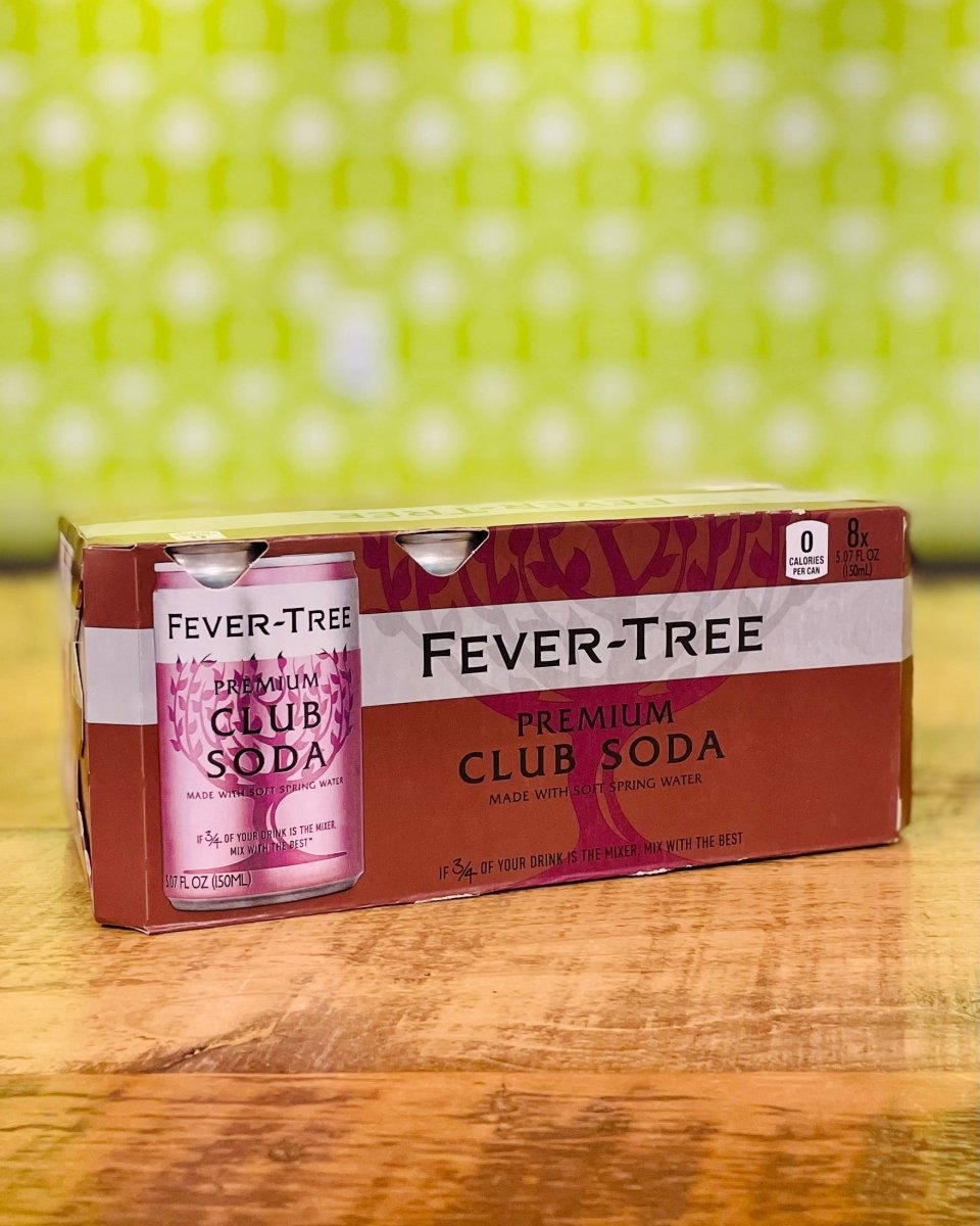 Fever Tree Club Soda - 8 Pack, 150ml Cans - #neighbors_wine_shop#
