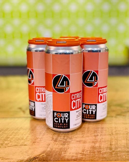 Four City Brewing Citrus City - 4 Pack, 16oz Cans - #neighbors_wine_shop#