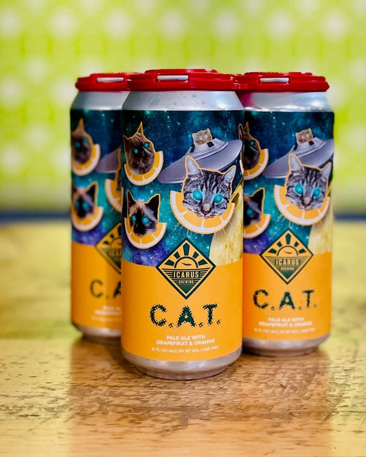 Icarus Brewing - C.A.T. Pale Ale, 4 Pack, 16oz Cans - neighbors_wine_shop