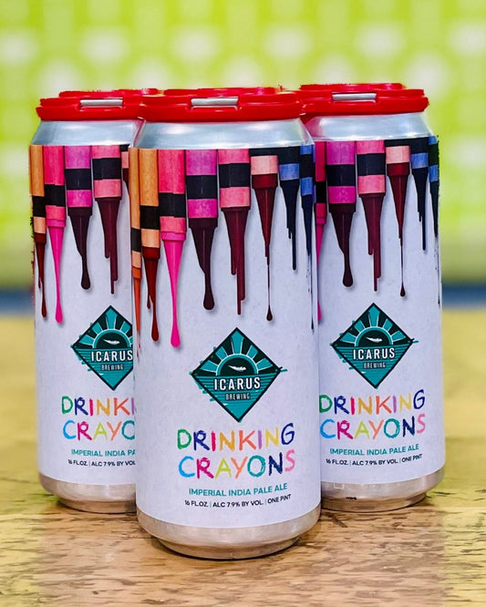 Icarus Brewing - Drinking Crayons, 4 Pack, 16oz Cans - #neighbors_wine_shop#